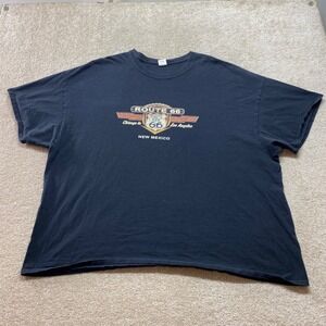 Gildan Shirt Mens 4XL Route 66 New Mexico‎ Chicago to Los Angeles Graphic Tee